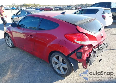 2013 Hyundai Veloster Base W/Gray из США, поврежденный, VIN KMHTC6AD9DU093846